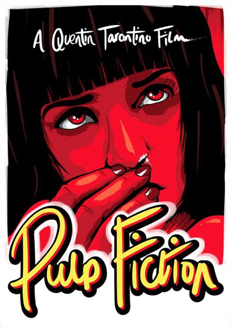 Pulp Fiction Pulp Fiction Pulp Fiction Comics Movie Posters Vintage