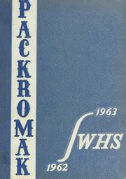 Washington High School - Packromak Yearbook (Washington, NC), Covers 1 - 15