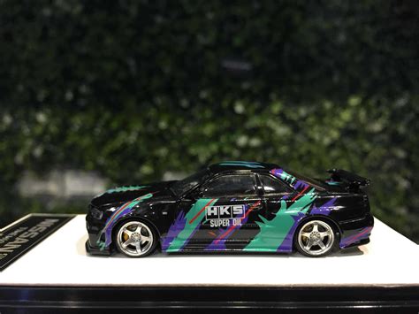 Timemodel Nissan Skyline Gt R R Hks Tm Mgm Max Gear