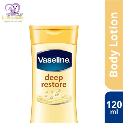 Vaseline Intensive Care Lotion Deep Restore Ml Shopee Malaysia