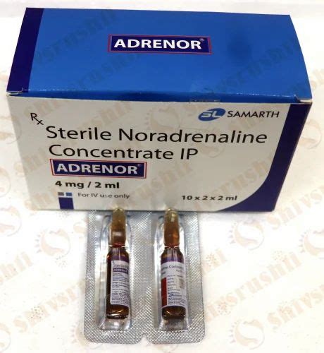 Adrenor Ml At Rs Piece Sodium Chloride Injection Usp In