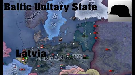 Hoi4 Latvia Forms Baltic Unitary State Timelapsespeedrun Youtube