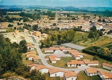 CPSM FRANCE 33 Saint Ciers sur Gironde vue générale aérienne 33