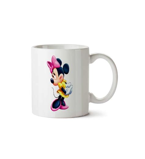 Minnie Mouse PNG Images iki Tarafı Baskılı Kupa Bardak