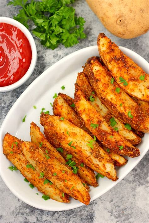 Homemade Spicy Potato Wedges