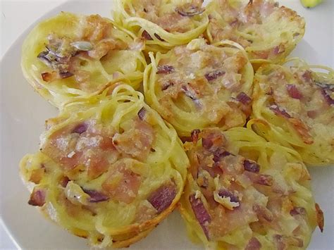 Spaghetti Muffins A La Carbonara Von Youdid Chefkoch De