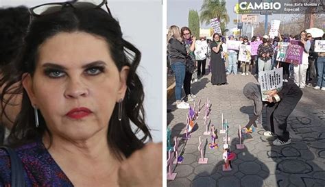 Mujeres encaran e insultan a Norma Layón en el 8M VIDEO