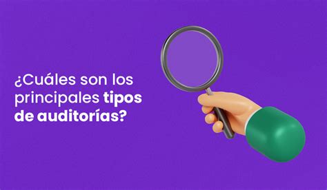 ¿cuáles Son Los Principales Tipos De Auditorías