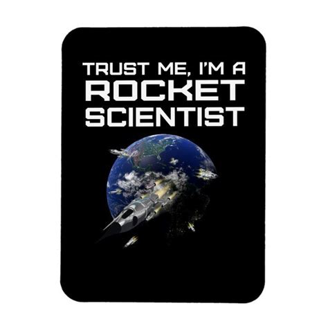 Yes It Is Rocket Science Funny Aerospace Magnet Zazzle Rocket