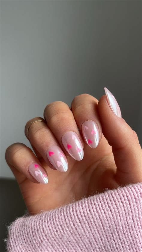 21 Valentine Nail Ideas For 2024 Lauren Erro Valentines Nails Nail