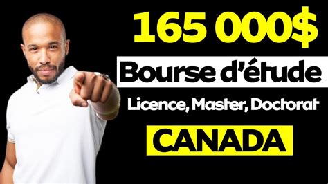 Bourse d étude supérieure au canada Pour étudiant étranger 100