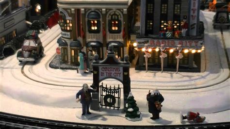 Department 56 Christmas In The City Display 07 Youtube