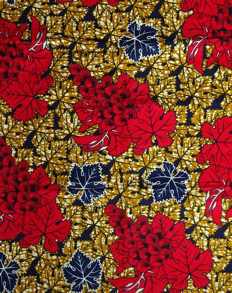 Gorgeous Cotton African Fabric African Wax Print Fabric Beautiful