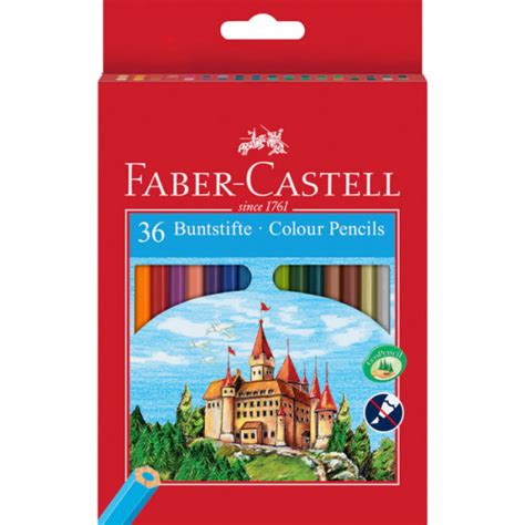 Creioane Colorate Faber Castell Eco Buc Set Culori Asortate