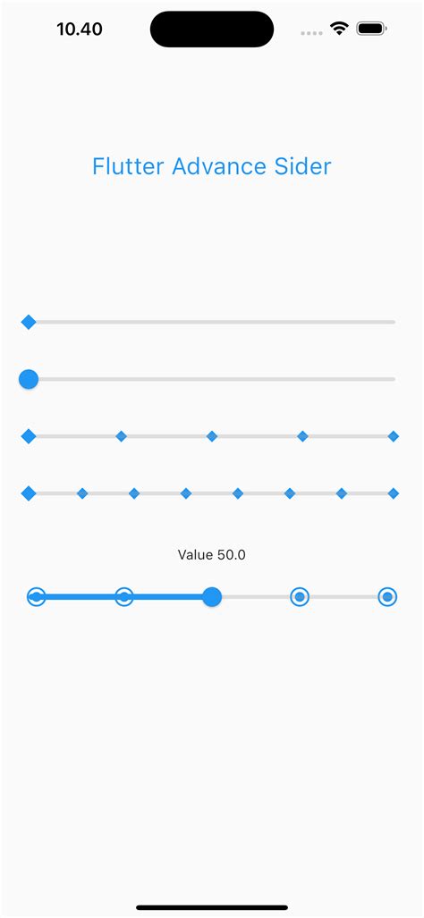 Flutter Advance Slider Flutter Package