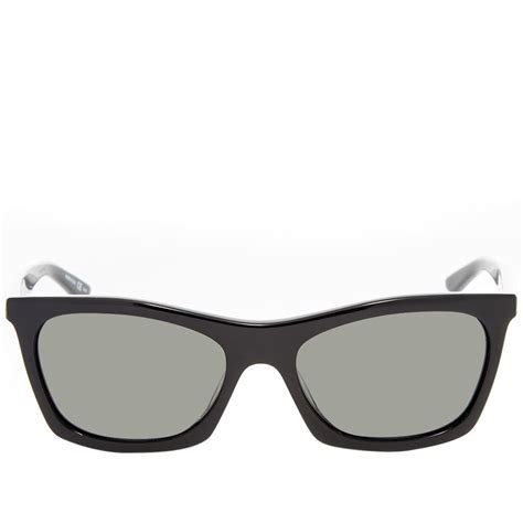 Balenciaga Verso Sunglasses Black And Grey End Us