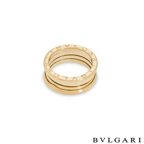 Bvlgari Yellow Gold B.Zero1 Ring | Rich Diamonds