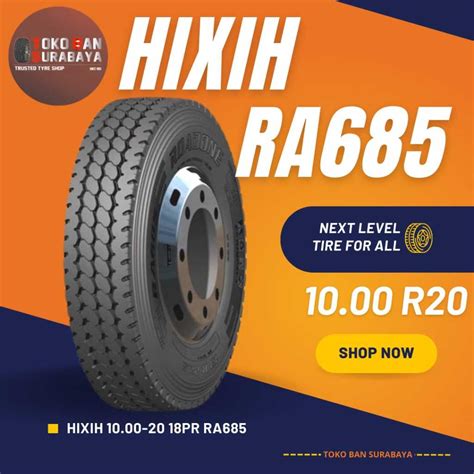 Jual Ban TRUK RADIAL HIXIH 1000 R20 18PR 1000 20 1000 20 1000R20 1000