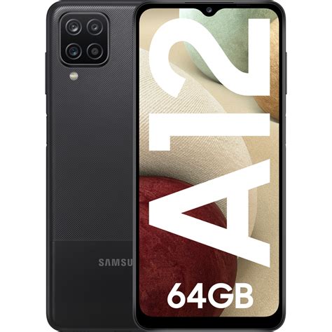 Samsung Smartphone Galaxy A12 65” Mtk 6756 64 Gb Rom Preto