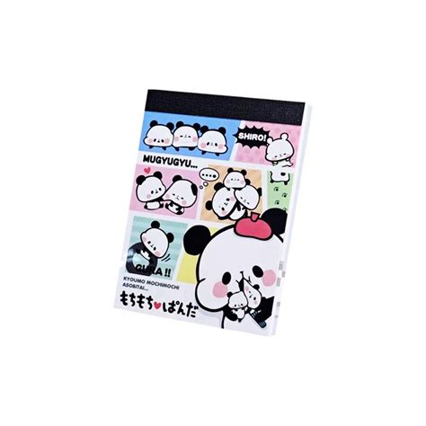 Shiro Mochi Panda Mini Memo Pad Kawaii Panda Making Life Cuter