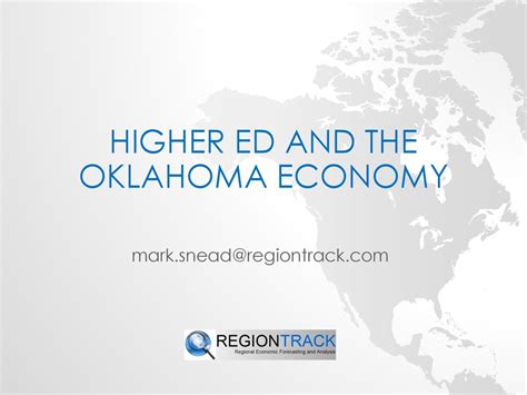 Higher Ed And The Oklahoma Economy Ppt Download