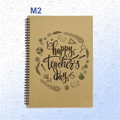 Ready Stock Teacher S Day Notebook Buku Nota Terima Kasih Cikgu Hadiah