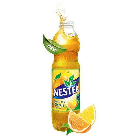 Nestea Joy Green Tea Napój owocowo herbaciany o smaku cytrusowym 1 5 l