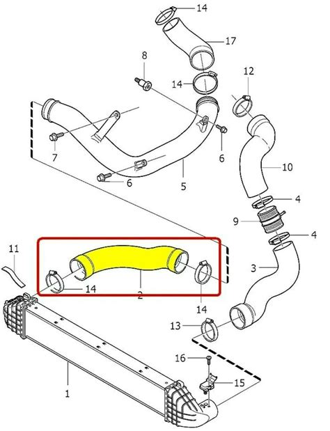 Turbo Ladeluftschlauch F R Volvo S S V V Xc