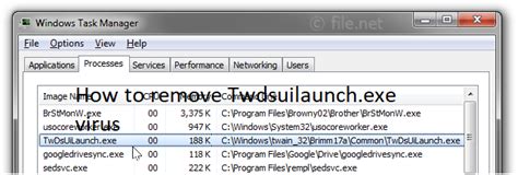 Come Rimuovere Twdsuilaunch Exe Trojan Guida Ai Malware