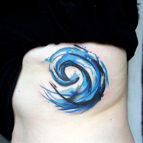 Watercolor Wave Tattoo A Photo On Flickriver