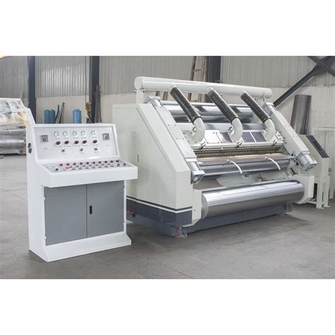 Corrugated Single Facer Machine Fingerless Type Corrugated Cardboard