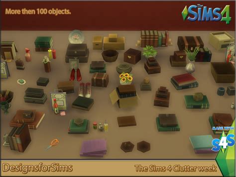 Sims Maxis Match Clutter