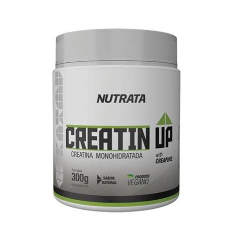 Creatina Up Monohidratada Vegano 300g Nutrata Br