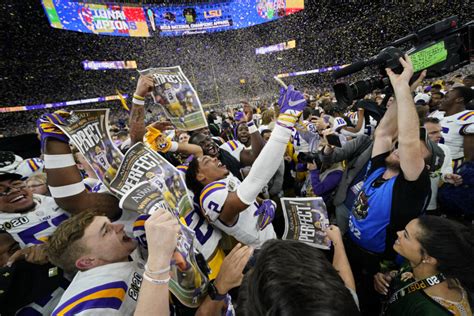 Joe Burrow Lsu Beat Clemson In National Title Game Mtm Web To Print