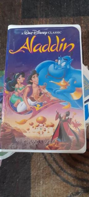 Bande Vhs Walt Disney S Aladdin Diamant Noir Edition Classique