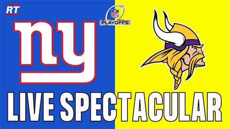 New York Giants Vs Minnesota Vikings Live Reaction Spectacular Nfl