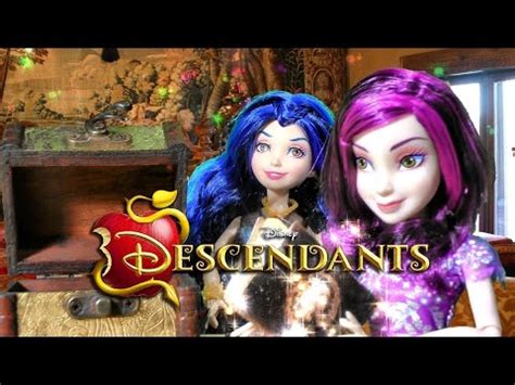 Mal and Ben Love Story Part 3 Disney Descendants MAL FREEZES BEN Full Movie Kiss Rotten to the ...