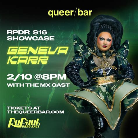 Buy Tickets To Rpdr S Geneva Karr In Seattle On Feb