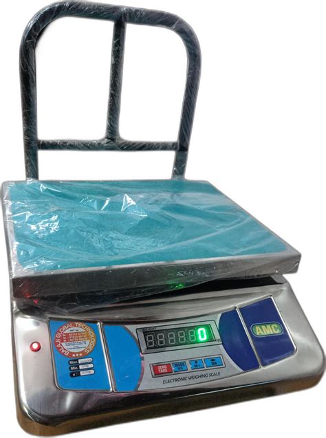 Amc Stainless Steel Kg Jumbo Ss Table Top Scale At Rs In Kolkata