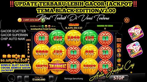 PALING GACOR JACKPOT APK MOD HIGGS DOMINO V2 00 TEMA BLACK EDITION