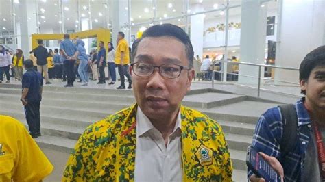 Ridwan Kamil Siap Bertarung Lawan Siapa Saja Di Pilgub Jakarta Nggak