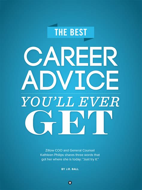 The Best Career Advice You Ll Ever Get Forefront Magazine