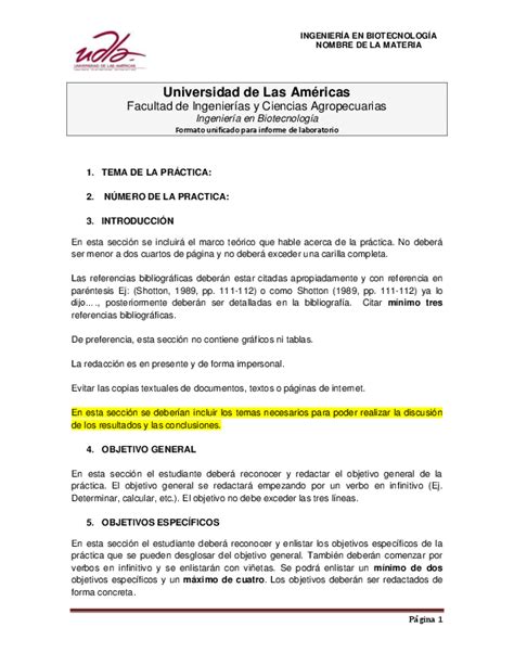 Total 52 Imagen Modelo De Informe De Laboratorio Abzlocalmx