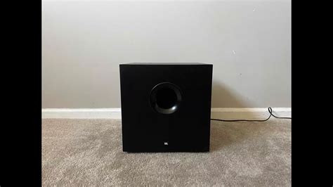 Jbl Sub Home Theater Powered Active Subwoofer Youtube