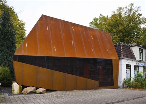 Corten Steel Office Facade By Möhn Bouman Architecture Dezeen