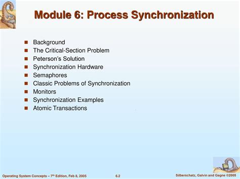 Chapter 6 Process Synchronization Ppt Download