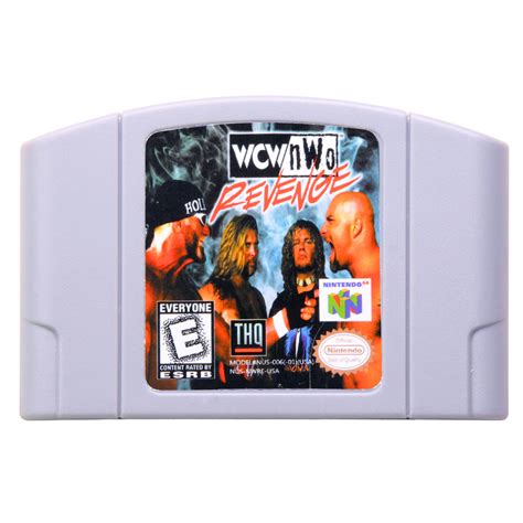 WCW NWO Revenge Nintendo N64 US Version