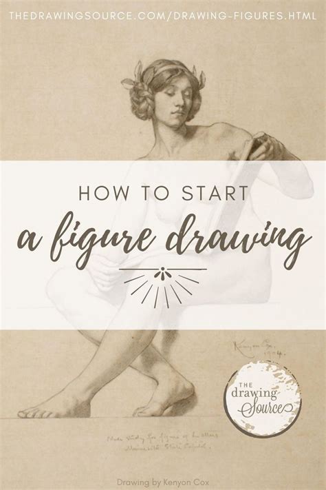 Drawing Figures 5 Ways To Start A Figure Drawing Figure Drawing