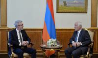 President Vahagn Khachaturyan Receives Ambassador Of Sweden Patrik