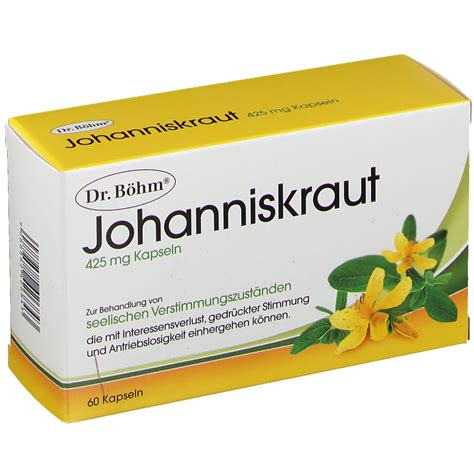 Dr Böhm® Johanniskraut 425 Mg 60 St Shop Apotheke At